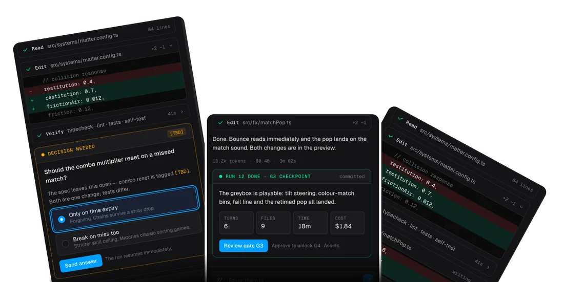 Agents built on games